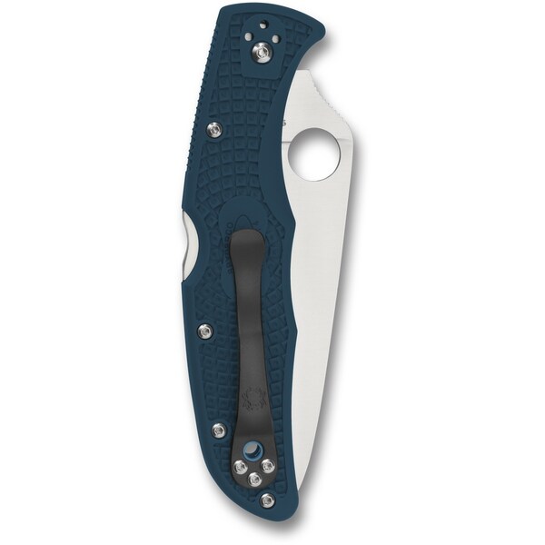 Spyderco 2023 Spyderco Endura 4, Lightweight Blue, Serrated K390 Steel, Reveal 7 - SPY-C10FSK390