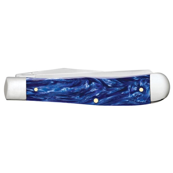 Case Cutlery 2023 Case Blue Pearl Kirinite Trapper 10254 Ss - CAS-23431