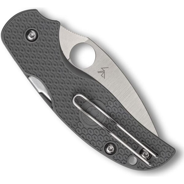 Spyderco 2024 Spyderco Reveal 14, Sage 5 Gray Lightweight Maxamet Alzheimer'S, Plain Edge - SPY-C123PGY