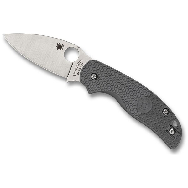Spyderco 2024 Spyderco Reveal 14, Sage 5 Gray Lightweight Maxamet Alzheimer'S, Plain Edge - SPY-C123PGY