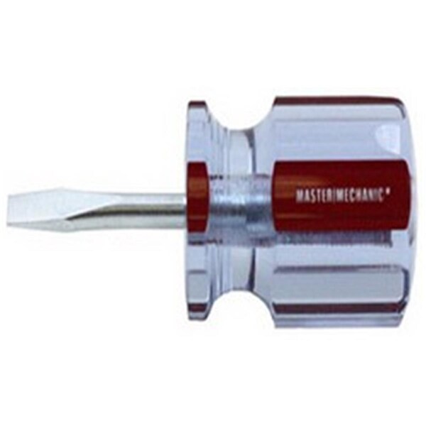 Pratt-Read Master Mechanic 0.187 x 1.5 in. Screwdriver Stubby Slotted, 3PK - 167485