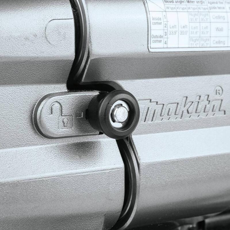 Sierra de inglete compuesta deslizante de bisel dual inalámbrica sin escobillas Makita 40V max XGT de 8-1/2 pulgadas, kit capaz de AWS (4.0Ah) - GSL02M1