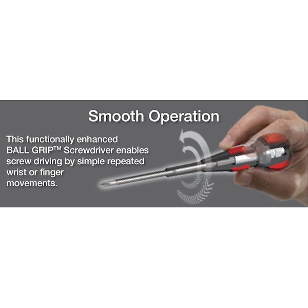 Vessel BALL GRIP Ratchet Screwdriver No.2200 +2 - 2200P2150