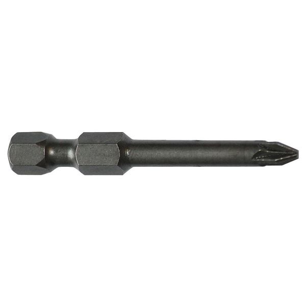 Apex Tool Group Power Bit, SAE, 1/4", Hex Power Drive, PK5 - 492-C-PZDX-5PK