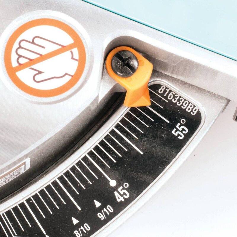 Sierra ingleteadora compuesta deslizante sin escobillas de ion de litio LXT de 18V X2 de Makita de 1/2 pulgada (herramienta solamente) - XSL02Z.
