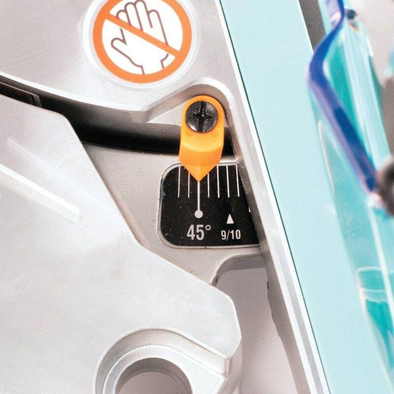 Sierra ingleteadora compuesta deslizante sin escobillas de ion de litio LXT de 18V X2 de Makita de 1/2 pulgada (herramienta solamente) - XSL02Z.