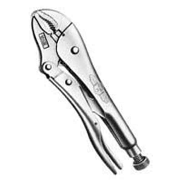 Totalturf 10 Inch Curved Jaw Locking Pliers with Wire Cutter - TO1337969