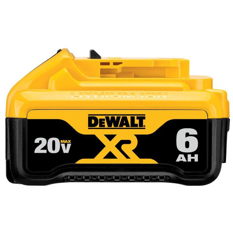 Sierra circular inalámbrica DEWALT 20V MAX de 6-1/2 pulgadas, (1) batería de 20V 6.0Ah y (1) batería de 20V 4.0Ah, y cargador - DCS391BWCB2460C