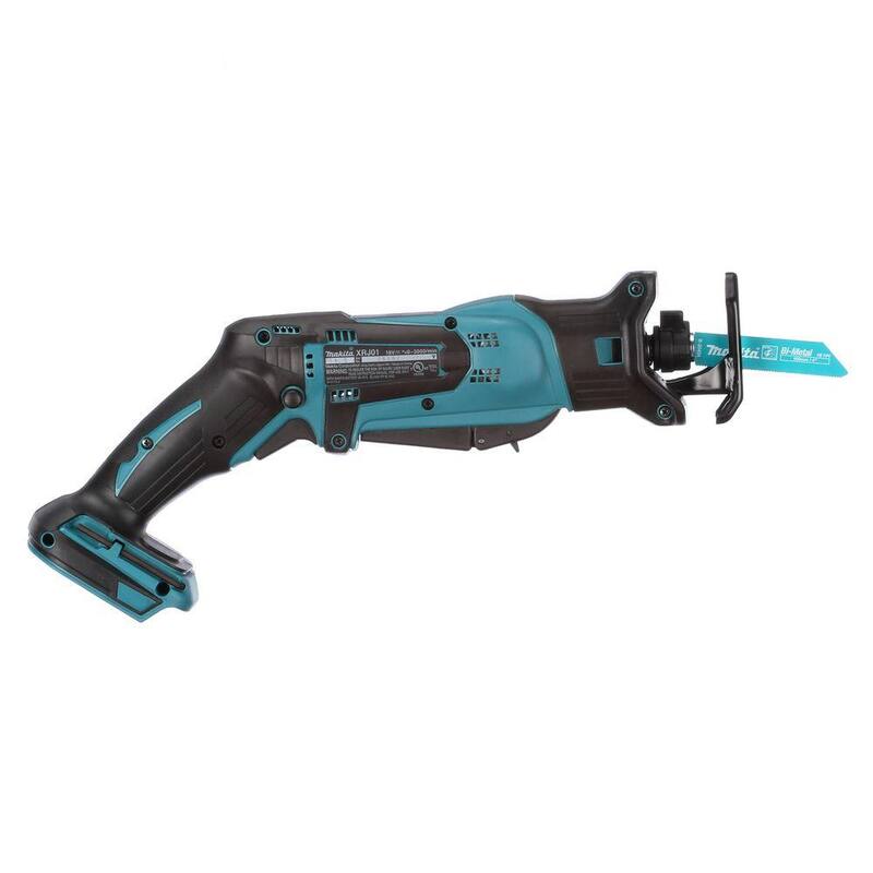 Sierra reciproca compacta inalámbrica de 18V LXT de iones de litio de velocidad variable y ligera con LED integrado (herramienta solamente) - XRJ01Z