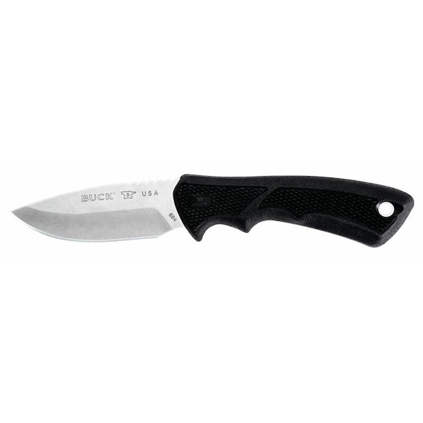 Buck Knives 7.5 in. 684 Bucklite Max II Black 420 HC Stainless Steel Fixed Blade Knife - 8029990
