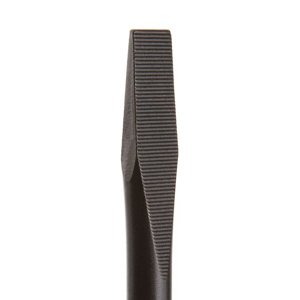 Tekton 1/4 Inch Slotted Hard Handle Screwdriver (Black Oxide Blade) - DSS11250