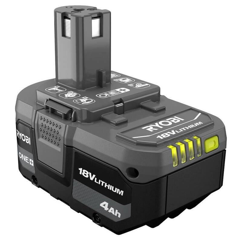 RYOBI ONE+ 18V Sierra de piso inalámbrica de 5-1/2 pulgadas Kit con batería de 4.0 Ah, cargador y hoja adicional de sierra de piso de 5-1/2 pulgadas - PGC21K-A06F551
