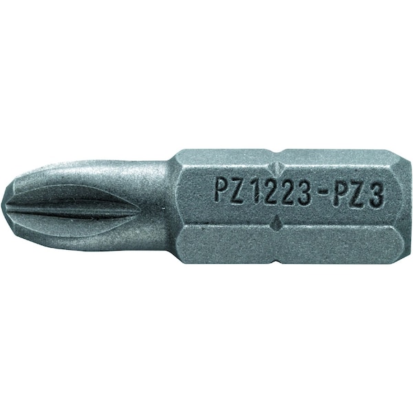 Stahlwille Tools Bit screwdriver PZ Size3 hex C 6, 3 L.25 mm - 08050003