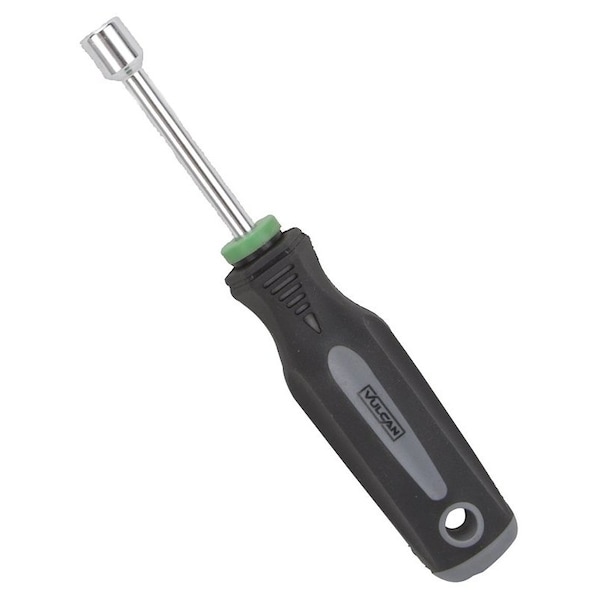 Vulcan Nut Driver, 9 mm Drive, 7 in OAL, Cushion-Grip Handle, Gray and Black Handle, 3 in L Shank - MC-SD41