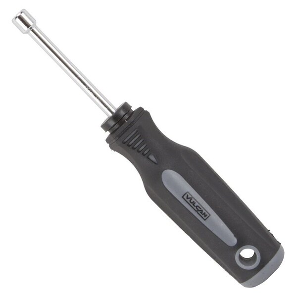 Vulcan Nut Driver, 3/6 in Drive, 7 in OAL, Cushion-Grip Handle, Gray and Black Handle, 3 in L Shank - MC-SD31