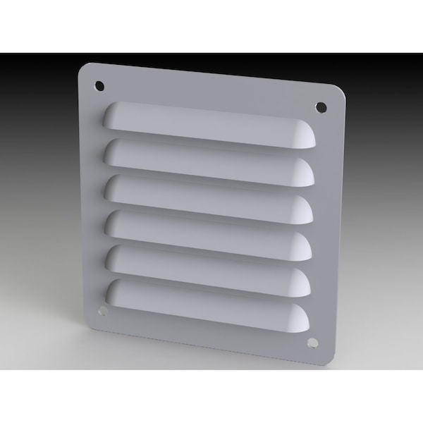 Saginaw Control & Engineering Louver Stand Kit, 4-3/4 in. H x 4-1/2 in. W x 0.43 in. L, Steel - SCE-AVK34