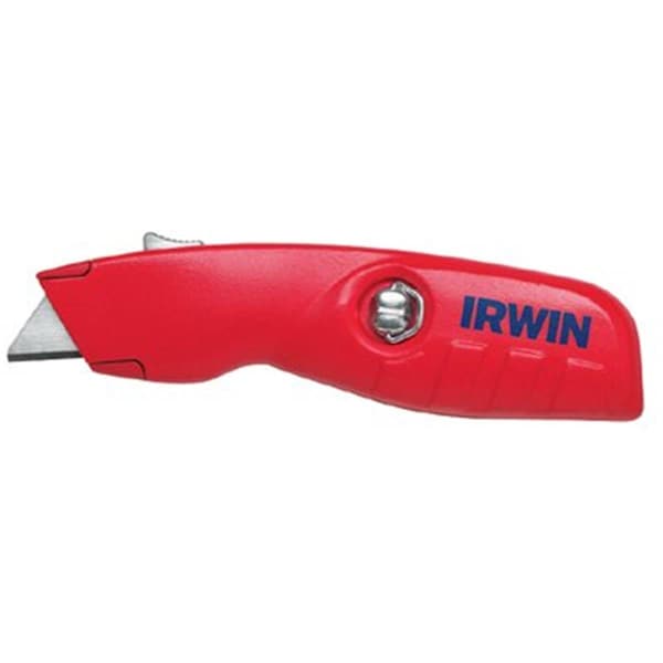 Irwin Self Retracting Safety Knife W- Ergo No Slip Hdl - IR388622