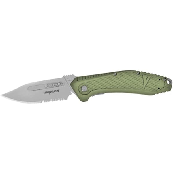 Excellent Appliances Redi EDC Folding Knife with Green Handle - EX2477725
