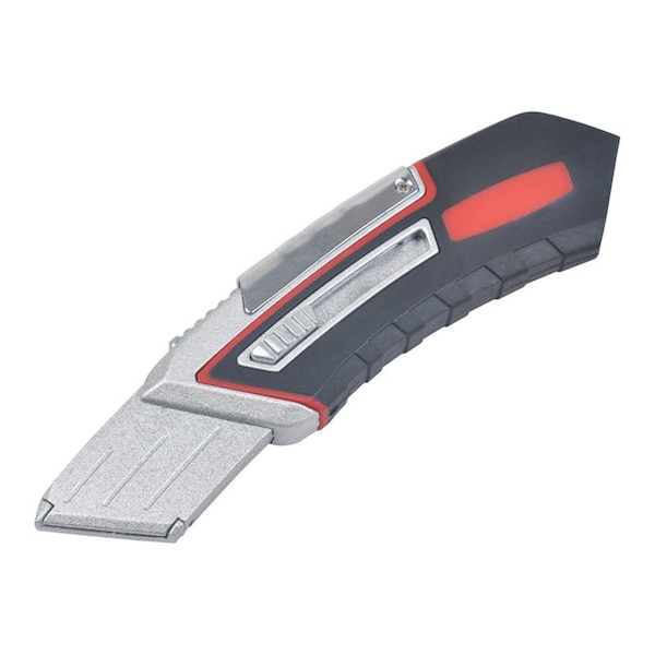 Steel Grip 5.5 in. Sliding Safety KnifeSilver - 2796142