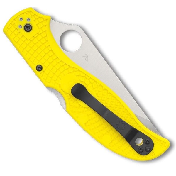 Spyderco 2024 Spyderco Reveal 14, Stretch 2 Xl Salt Yellow Lightweight, Serrated Edge - SPY-C258SYL
