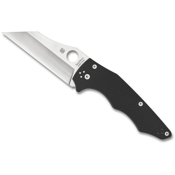Spyderco 2024 Spyderco, Reveal V5, Yojumbo, Coarse Black G-10 Handles - SPY-C253GP