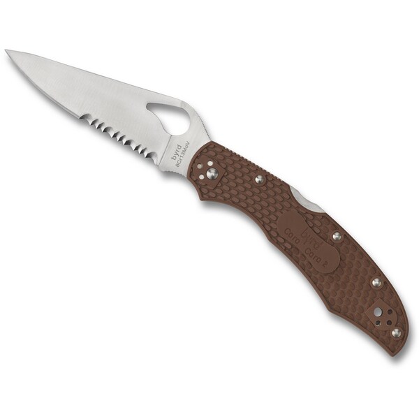Spyderco 2023 Spyderco Cara Cara 2 Lightweight Brown Combo - SPY-BY03PSBN2