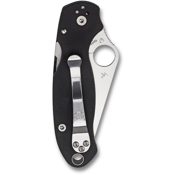 Spyderco 2024 Spyderco Para 3 G-10 Black Combo - SPY-C223GPS