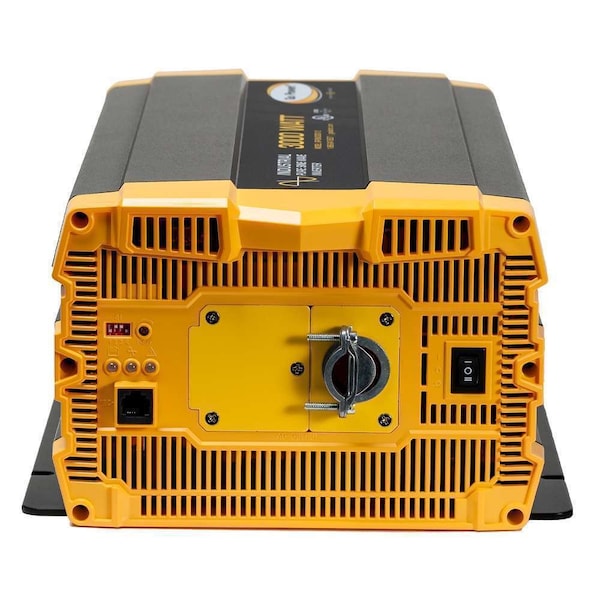 Go Power! Power Inverter, Pure Sine Wave, 6,000 W Peak, 3,000 W Continuous - 78157