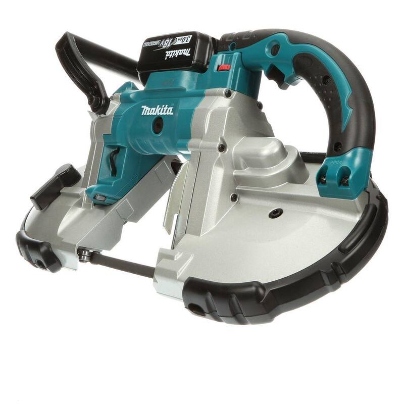 Sierra de cinta portátil Makita 18V LXT de iones de litio inalámbrica (sólo herramienta) - XBP02Z