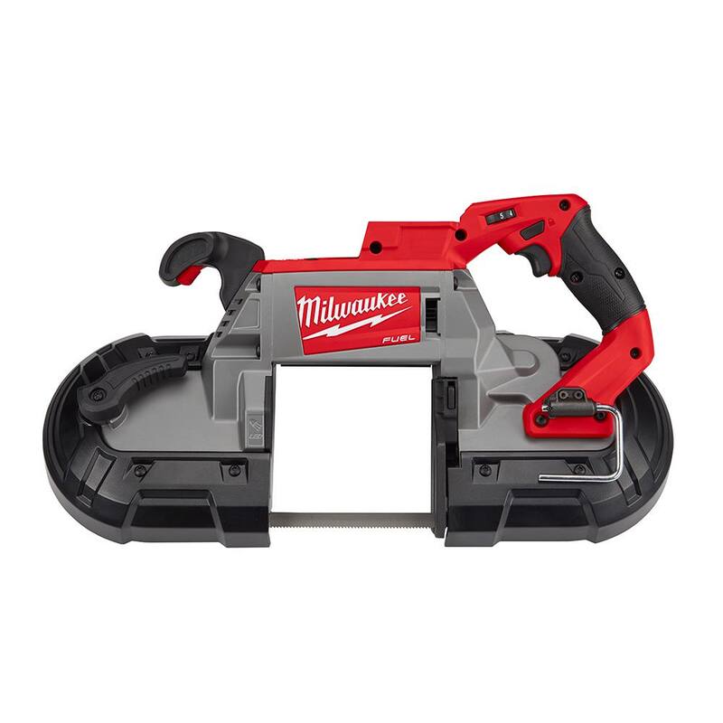 Milwaukee M18 FUEL 18V Sierra de Cinta Inalámbrica sin Escobillas de Litio-Ion de Corte Profundo con Doble Gatillo (Herramienta Solamente) - 2729S-20