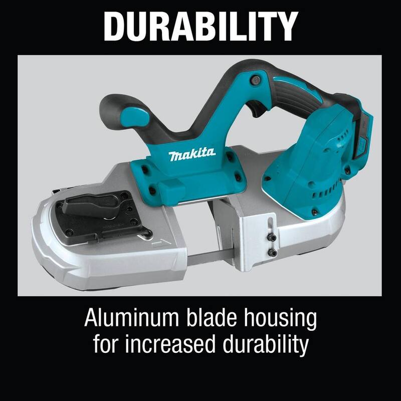 Sierra de banda compacta inalámbrica Makita 18V LXT de iones de litio - Solo - XBP03Z