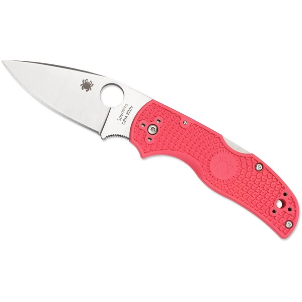 Spyderco 2024 Spyderco Native 5 Pink Heals Lightweight Pink Plain - SPY-C41PPN5
