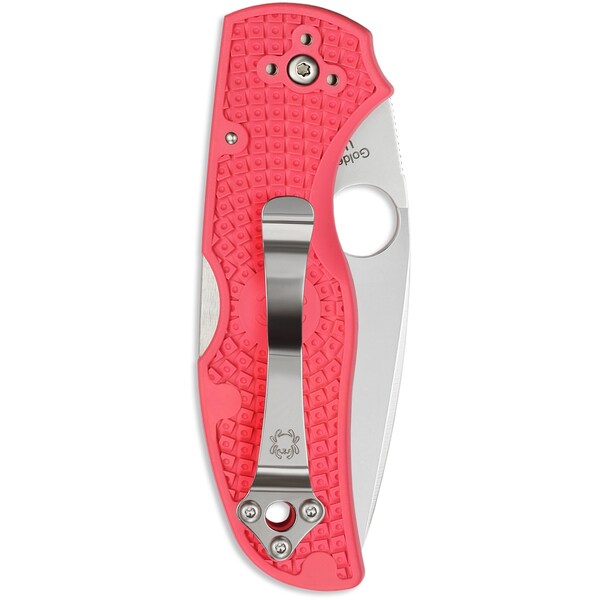 Spyderco 2024 Spyderco Native 5 Pink Heals Lightweight Pink Plain - SPY-C41PPN5