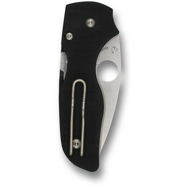 Spyderco 2024 Spyderco Lil' Native G-10 Black Compression Lock Serrated - SPY-C230GS
