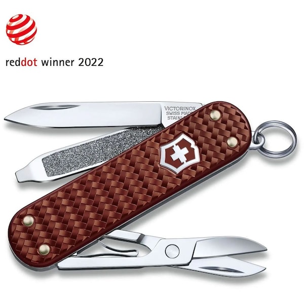 Swiss Army Brands 2024 Victorinox Classic Sd Precious Alox Ihazel Brown - VIC-0.6221.4011G