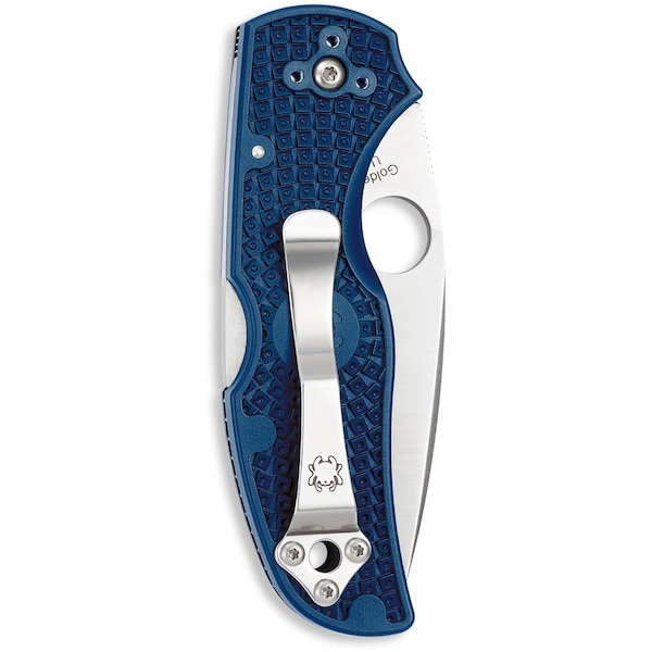 Spyderco 2024 Spyderco Native 5 Lightweight Dark Blue Cpm S110V Plain - SPY-C41PDBL5