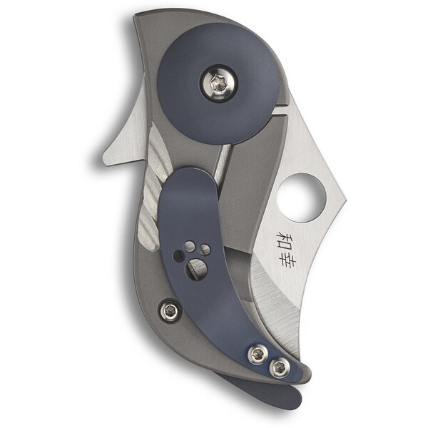 Spyderco 2023 Spyderco, Reveal V5, Pochi, Titanium Handles - SPY-C256TIP