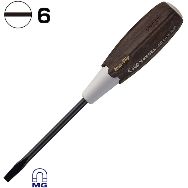 Vessel WOOD-COMPO Screwdriver No.300 -6x100 - 300S6100