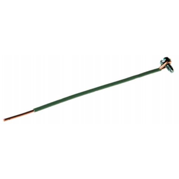 Hubbel Electric Raco NO.12 Insulated Solid Wire with 6in. Long Ground Screw - 8983-1