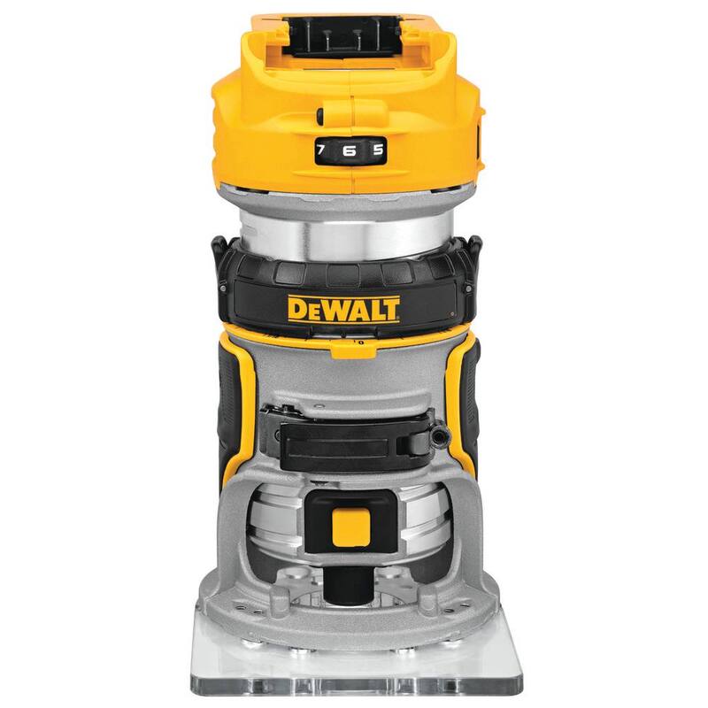 DEWALT 20V MAX XR Sierra de calar inalámbrica sin escobillas y enrutador sin escobillas de 20V MAX XR (solo herramientas) - DCS334BW600B