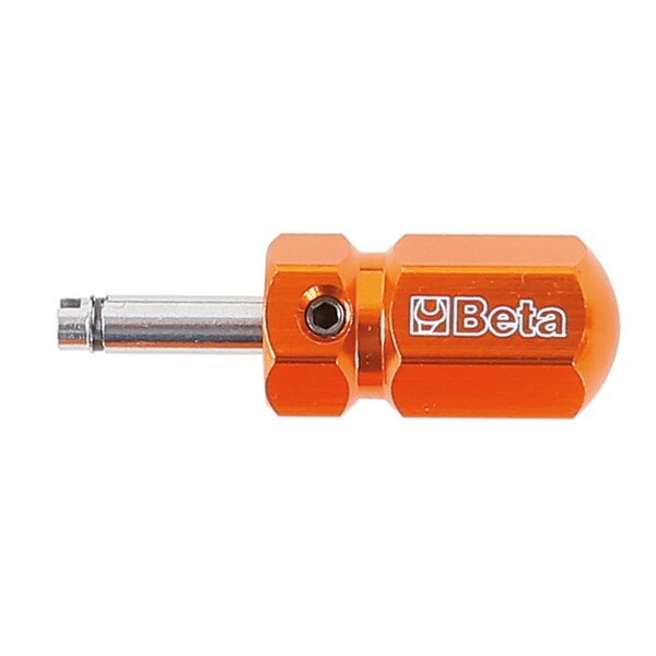 Beta 986 Tire Valve Screwdriver, Short Model 1.9 in Long - 009860048