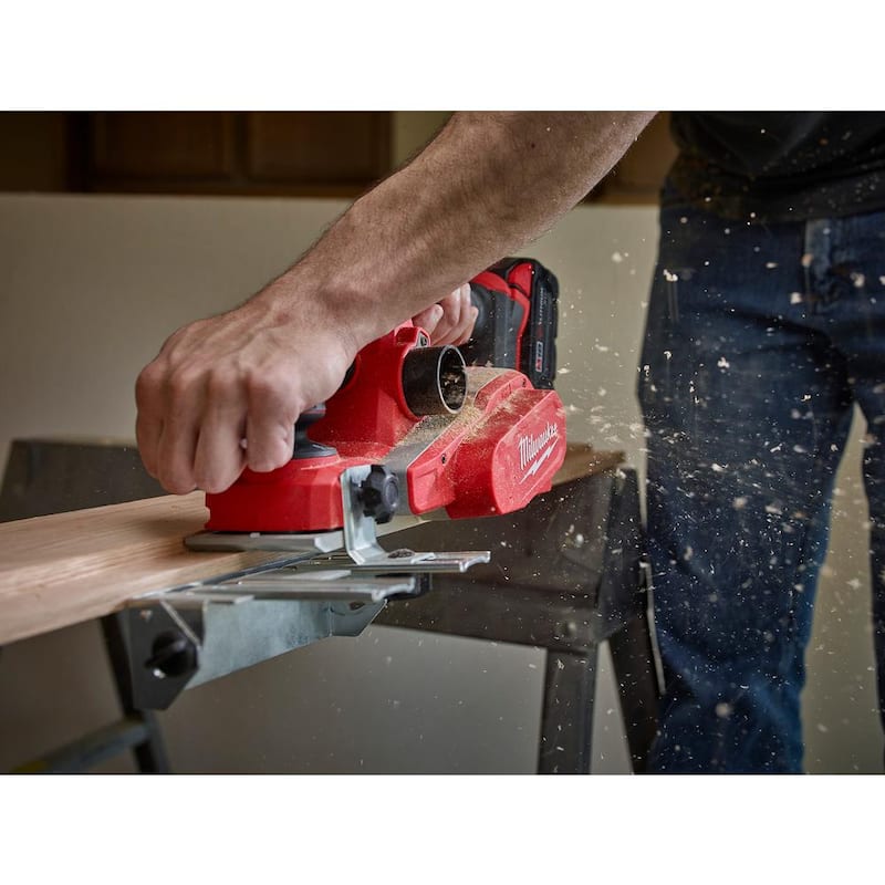 Paquete combo Milwaukee M18 FUEL 18V Lithium-Ion Brushless Cordless Jig Saw/Compact Router/3-1/4 in. Planer (3 herramientas) - 2737-20-2723-20-2623-20