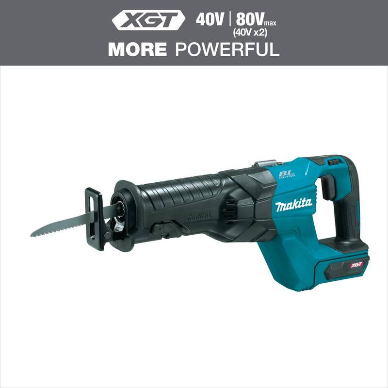Sierra recíproca inalámbrica Makita 40V Max XGT sin escobillas (herramienta solamente) - GRJ01Z