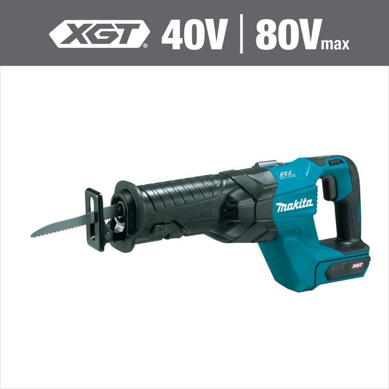 Sierra recíproca inalámbrica Makita 40V Max XGT sin escobillas (herramienta solamente) - GRJ01Z