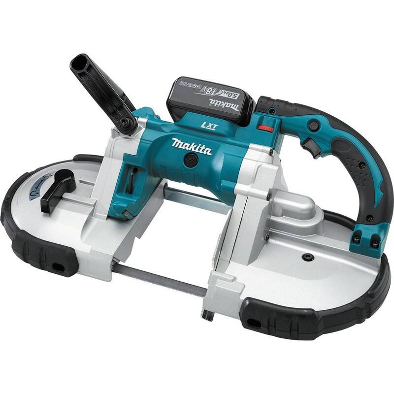 Sierra de banda portátil inalámbrica de iones de litio Makita 18V LXT 5.0Ah - XBP02TX