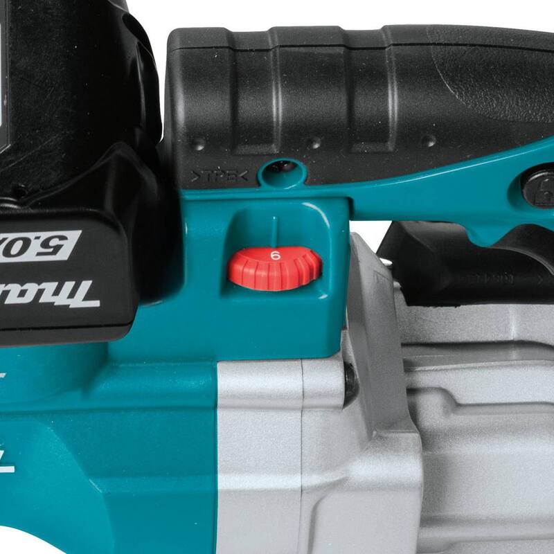 Sierra de banda portátil inalámbrica de iones de litio Makita 18V LXT 5.0Ah - XBP02TX