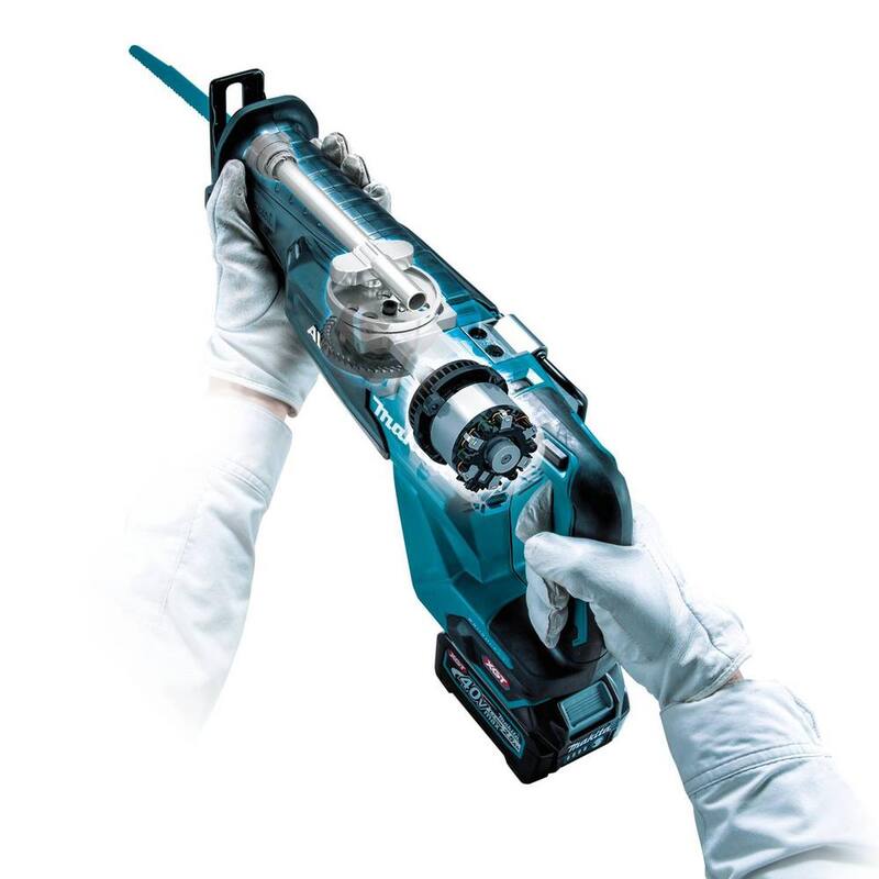 Sierra recíproca orbital inalámbrica sin escobillas AVT de Makita 40V max XGT (Herramienta solamente) - GRJ02Z