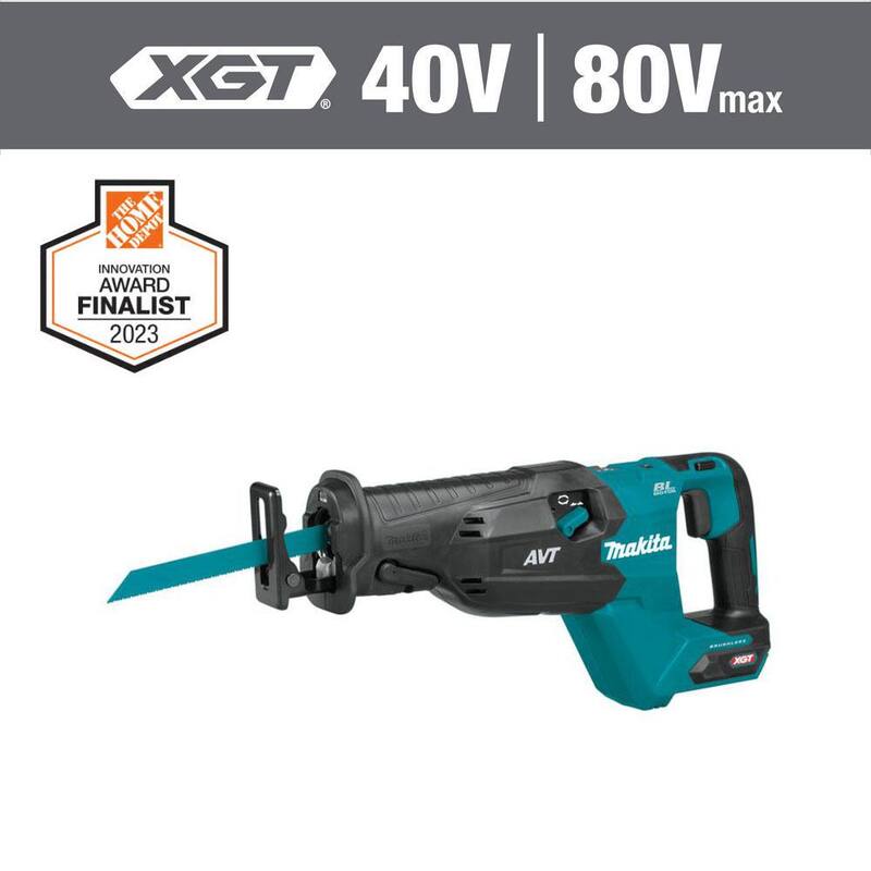 Sierra recíproca orbital inalámbrica sin escobillas AVT de Makita 40V max XGT (Herramienta solamente) - GRJ02Z