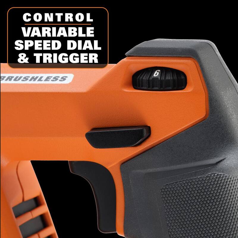 Sierra de banda inalámbrica sin escobillas y compacta de una mano RIDGID 18V (Herramienta solamente) - R87040B