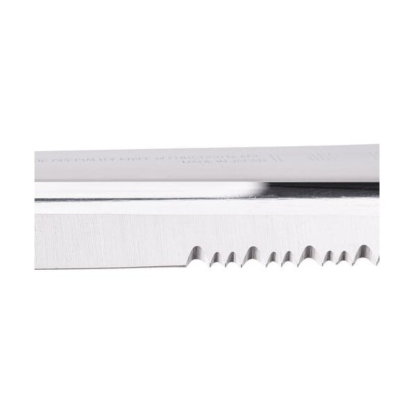 Nisaku Knife, Steel, Half Serrated, 7.5" Blade - NJP830